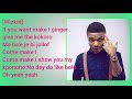 WizKid Ginger Ft Burna Boy Lyrics Video