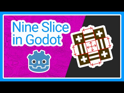 Nine Slice Scaling in Godot in 2 minutes! (NinePatchRect)