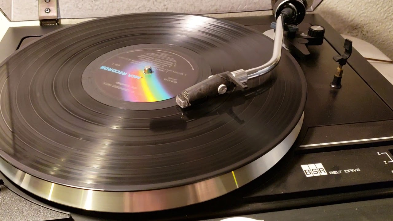 BSR Quanta 400 Belt Drive Turntable YouTube