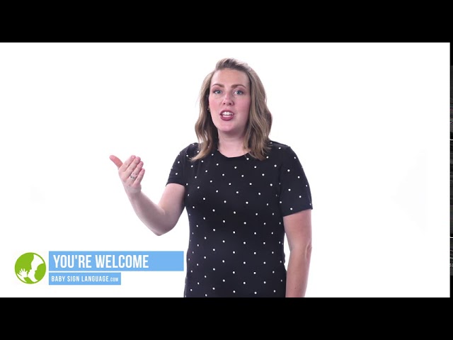 Your Welcome Sign Language Learn Your Manners In Sign Language | Sign