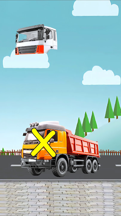 Guess the picture of the truck head correctly #shorts #shortvideo #guessthepicture #truck