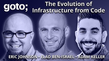 The Evolution of Infrastructure from Code • Adam Keller, Elad Ben-Israel & Eric Johnson • GOTO 2024