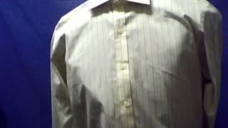 T.M. Lewin Yellow Dress Shirt  XL