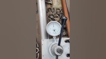 Toe load testing of Elastic rail clips #railway #engineering