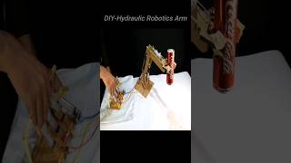 Hydraulic Powered Robotic Arm - Amazing Science Project For Exhibition
