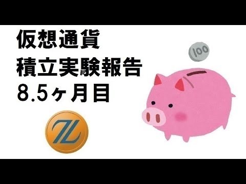 Zaif（ザイフ）トークン積立報告　8.5か月目