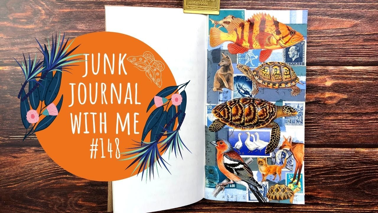Junk Journal With Me 148 3 Different Style of Collages YouTube