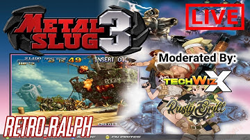 Streaming Sunday with Retro Ralph - Metal Slug 3 on MVS Hardware