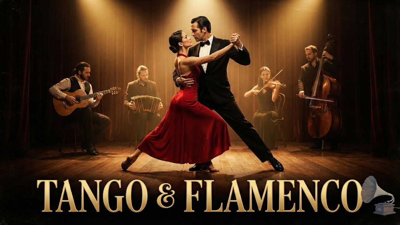 Argentine Tango Flamenco Guitar Passionate Dance Music Energetic argentine-tango-flamenco-guitar-passionate-dance-music-energetic