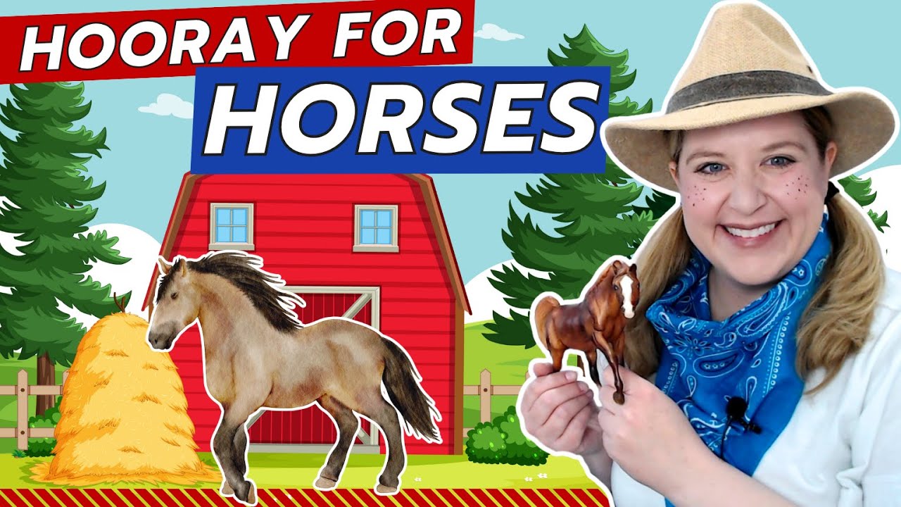 Hooray for Horses – Exploring Graceful Farm Animals in Online Virtual Preschool Circle Time Class
