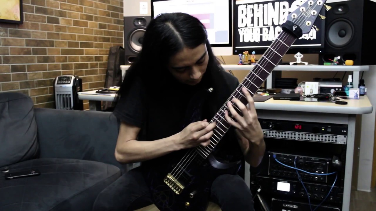 Testing the Korat (7-strings) Guitar! - for Chuck Handmade Guitars