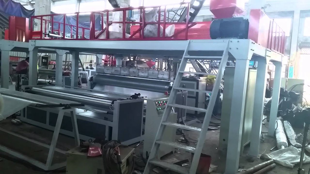 2500mm double extruder air bubble wrap making machine,air bubble film machine YouTube