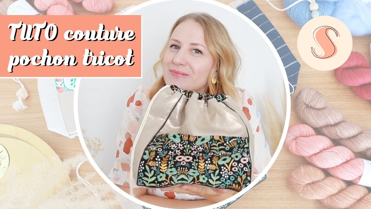 Tuto Sac Fillettes : pour l'atelier Tricot - Mamoun tricote pour vous