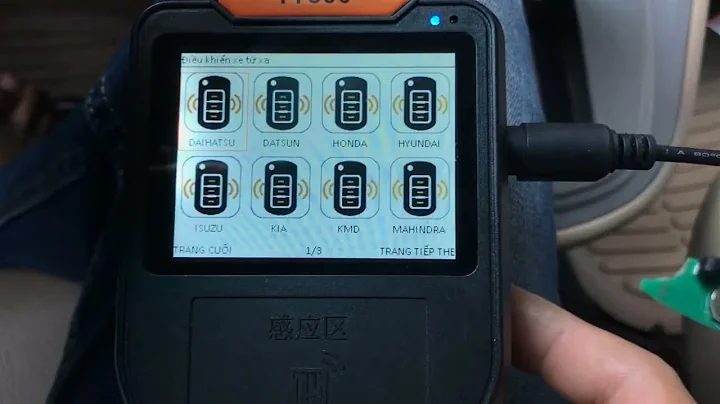 Program remote HYUNDAI i10 2009 by TY300 and OBDSTAR Key Master Dp Plus