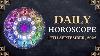 Horoscope for today - 17th September 2022 💫| #todayshoroscope #aajkarashifal #rashifal