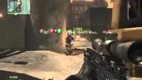 Modern Warfare 3 Triple quickscope feed