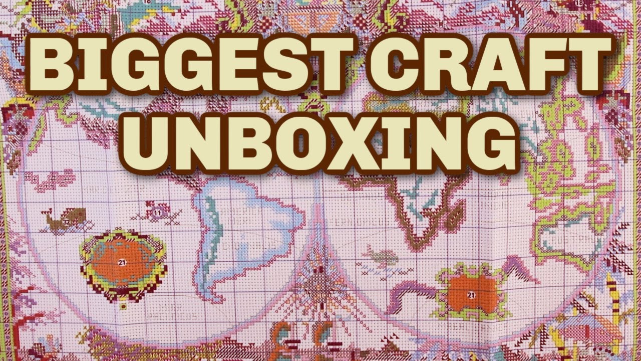 BIGGEST CRAFT Unboxing - I Don't Understand This Old World Map!