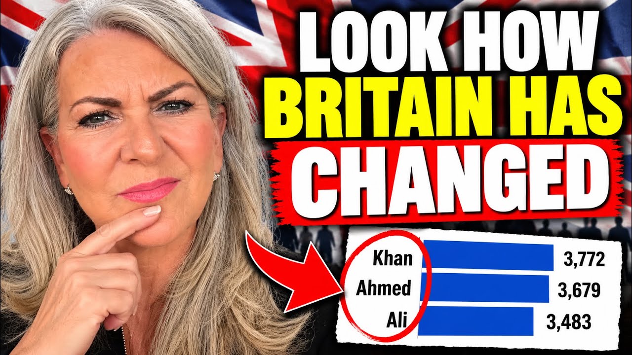 🚨 Traditional British Surnames Disappearing? Look at the Figures!