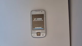 Startup And Shutdown Samsung Gt-S5600 Tim It Version