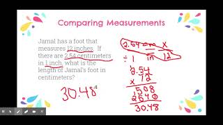 7.4E: Comparing Measurements