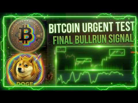 Video preview for URGENT: Bitcoin's FINAL TEST! Biggest Signal Since 2025 Will Confirm 2027 Bull Market