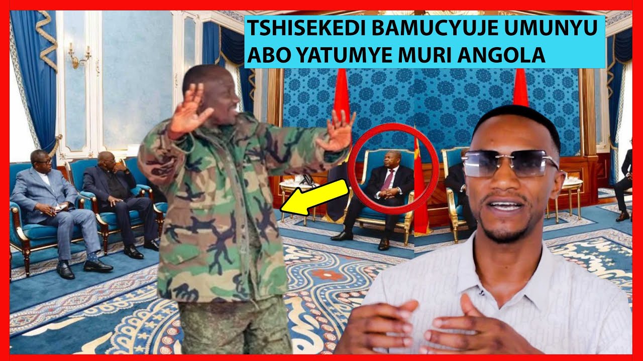 UBWOBA BURASHIJE TSHISEKEDI BAMUCYUJE UMUNYU ANGOLA IBYO IKOREYE INTARE BIFASHE UBUSA