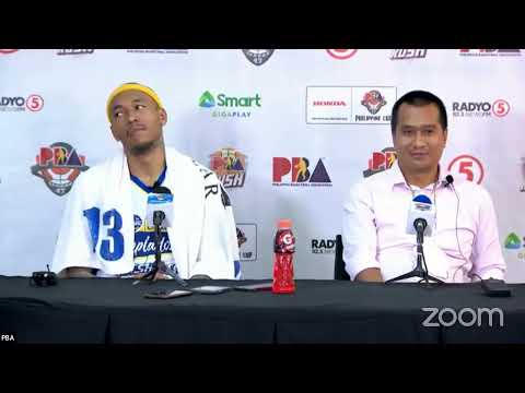 2022 PBA PHIL CUP- Post Game Interview July 22: Magnolia over Blackwater 75-66.
