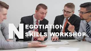 Effective Negotiation Skills Workshop, Negotiations Theory, Exercise, Workshop and Case Studies