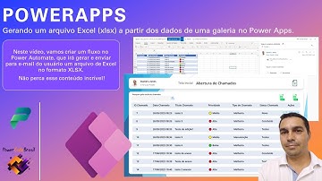 [Power Apps] - Gerando um arquivo Excel .xlsx a partir dos dados de uma galeria no Power Apps