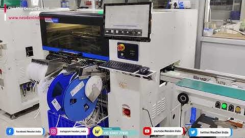 NeoDen N8 Production Line -2 At Hilite Jaipur #automation #neoden #pickandplace #smt
