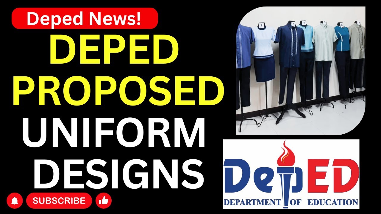 Deped Proposed Uniform Designs 2025 - YouTube
