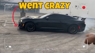 CAMARO ZL1 WENT CRAZY AT CAR MEET