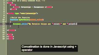 Functions & Arguments in Javascript