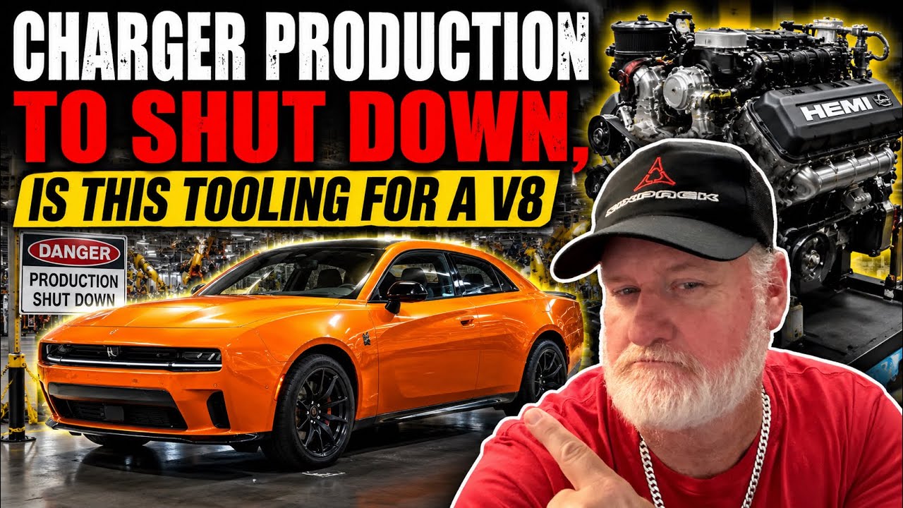 Charger Production To Shut Down? Is It Because Of Sales Or Are They Tooling For A V8?