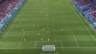 England tactical analysis: offensive organization 3-1-6