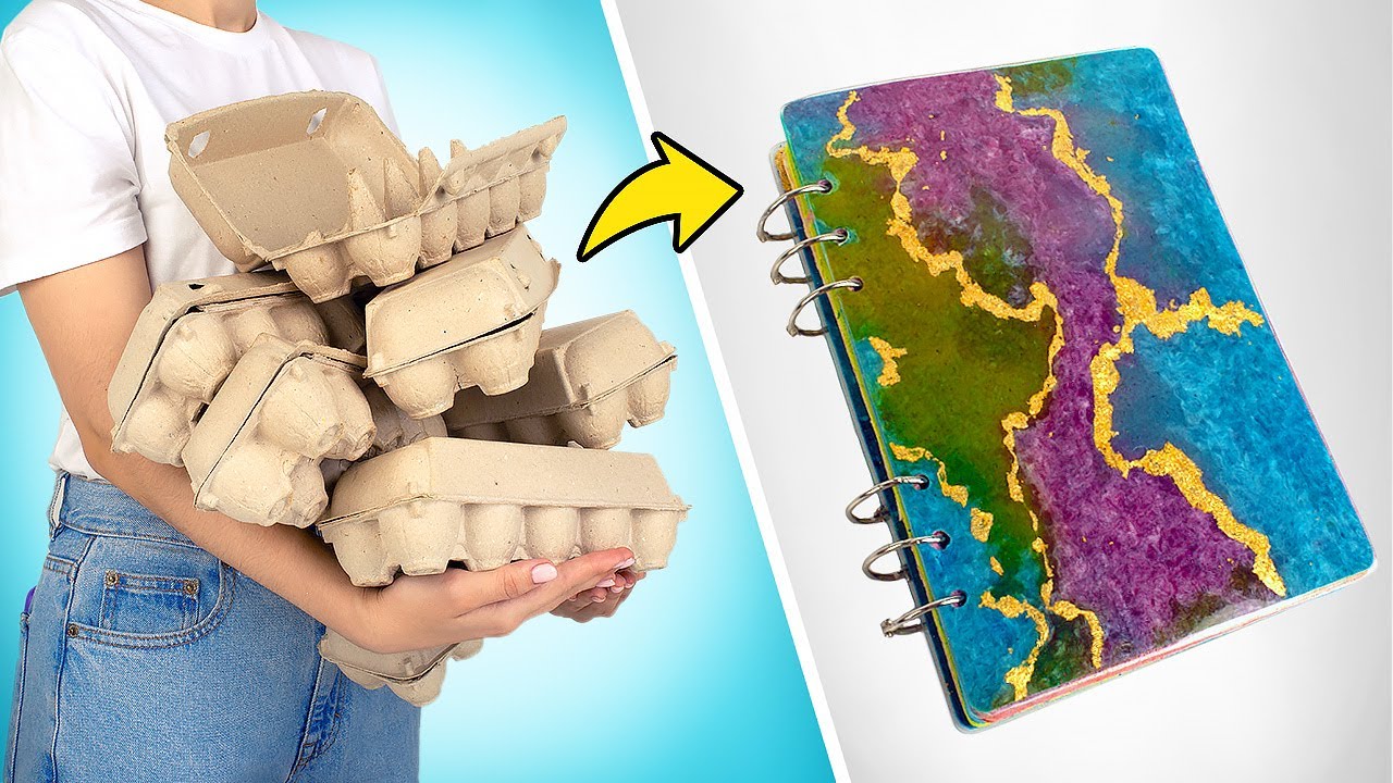 طريقة مبتكرة لصنع الورق في المنزل!