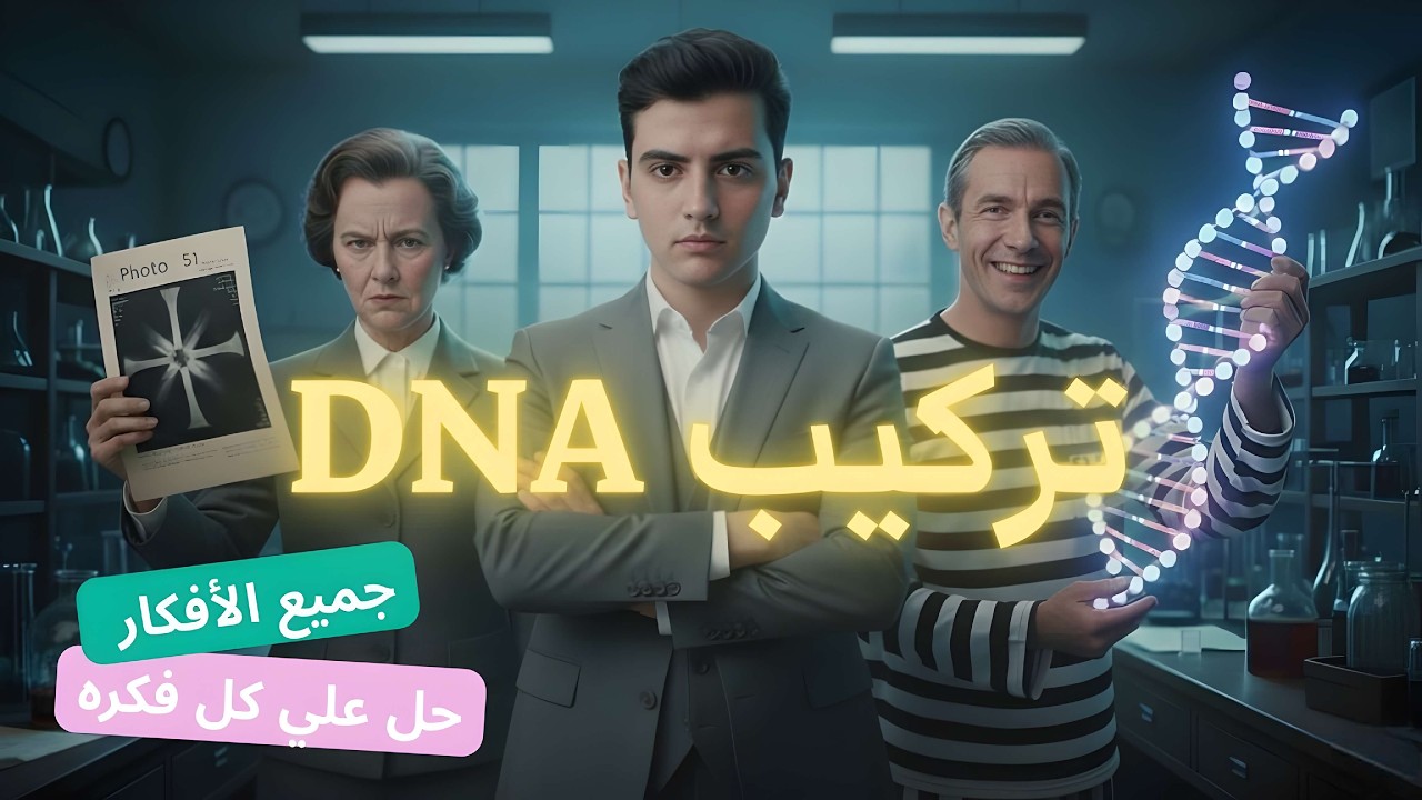 تركيب DNA من الصفر للتقفيل 🔥 شرح وحل 