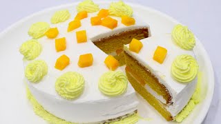 Mango Cake Recipe Without Oven-Egg | Mango Eggless Cake | Cake Recipe