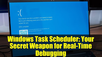 Windows Task Scheduler: Your Secret Weapon for Real-Time Debugging