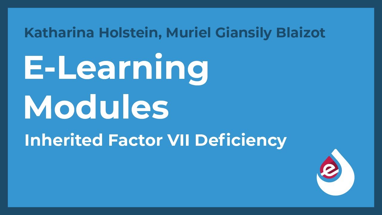 Factor 7 Deficiency Inheritance Inherited Factor VII Deficiency - YouTube