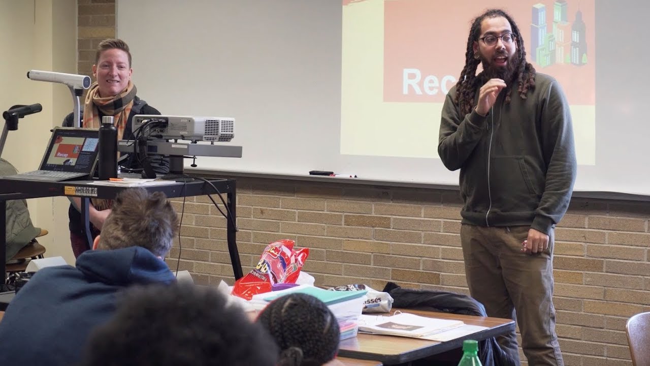 Diatribe spoken-word workshop at Ottawa Hills