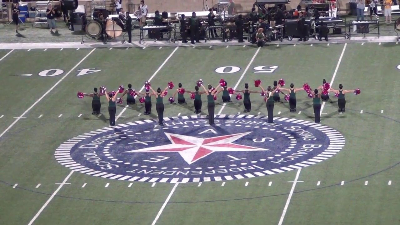 Klein Forest High School Golddusters Half Time Performance 10-5-2017 Recorded in HD 1080p60