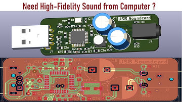 Design of USB Sound Card using PCM2706 Audio Codec in KiCAD | Magnetized Labs 04