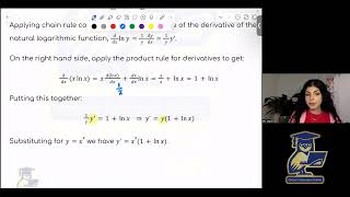Master Derivatives of Logarithmic Functions | MCV4U Calculus