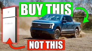 Don't Buy A Teṡla Powerwall, Buy A Truck!