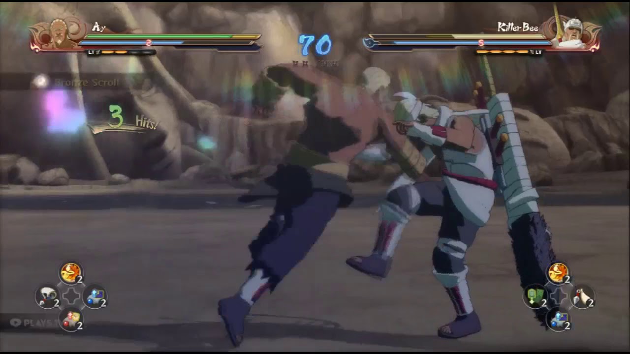 Raikage :Ay Vs Killer Bee (Naruto Shippuuden Ninja STORM 4)