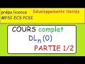 Prpa dveloppements limits  le cours complet en deux parties  partie 12