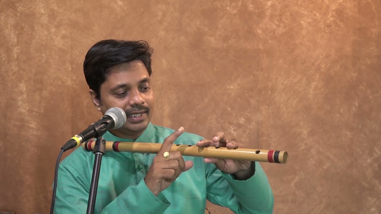 Learn Raag Bhupali Alaap on Flute ~ Scale G# ~ Part 1~Shashank Deshpande