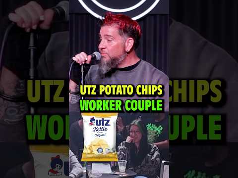 she bags ‘em, he stacks ‘em. Utz love story in the making.