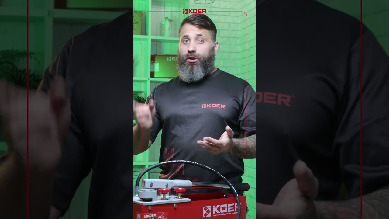 Інструмент опресувальний ручний (з латунним поршнем) KW.100